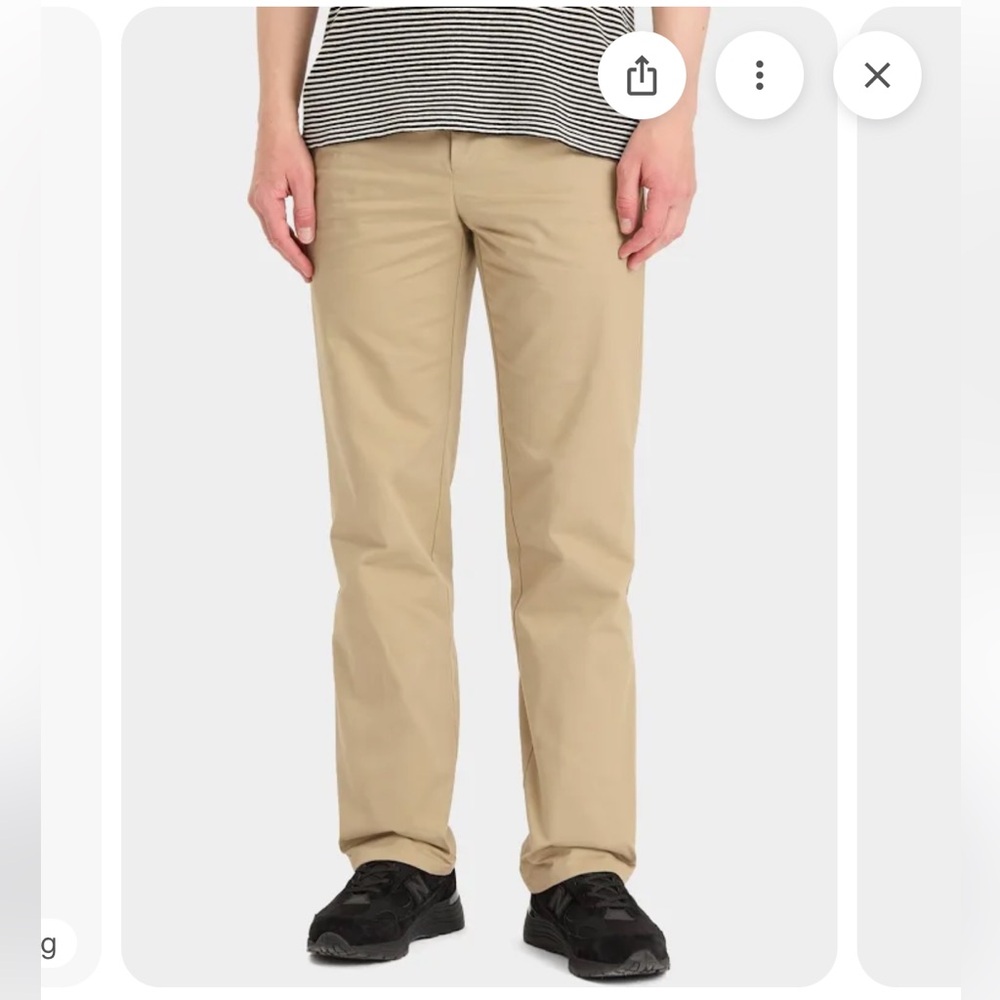 A.P.C. Chino Cotton Straight leg Pant in Beige size M